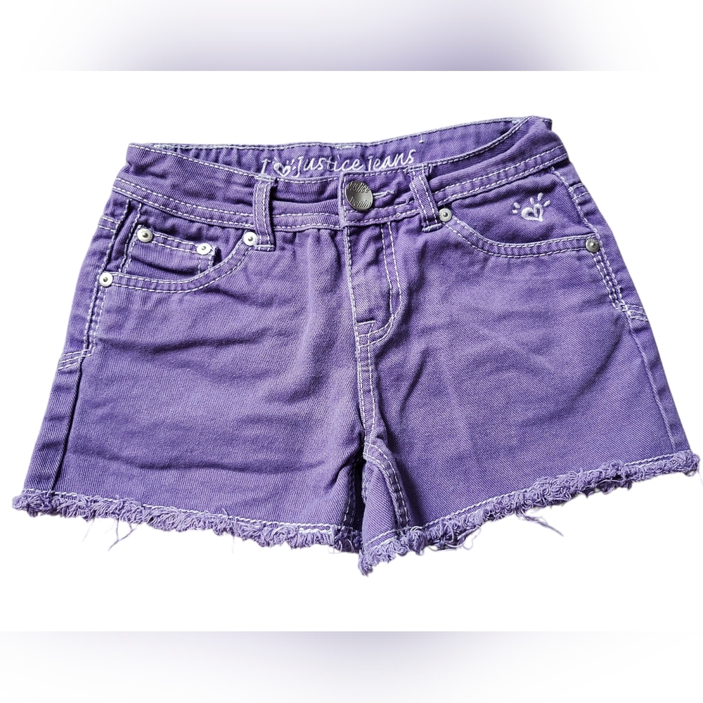 Justice Jeans Purple Girl's Shorts--Size 8R